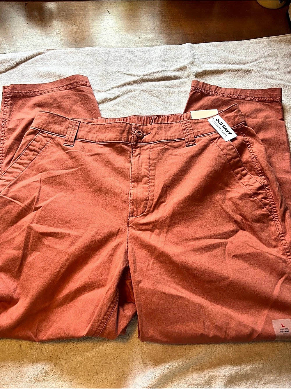 Old Navy OG Chino High-Rise Ankle Chino Size Large NWT
